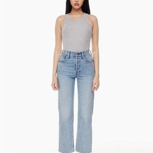 Aritzia Denim Forum Size 32 The Arlo high rise straight.